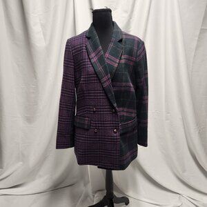 Sam Edelman Statement Plaid Blazer – Size Small – NWT $189